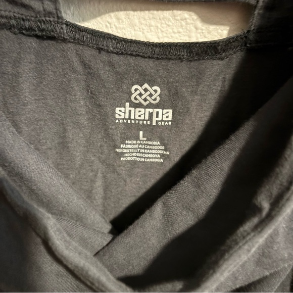 Sherpa Black Sleeveless Athletic  Dress Size L - Picture 4 of 4